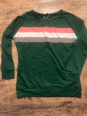 Green Pullover Sweatshirt